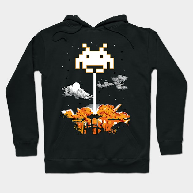 invaders day Hoodie by MOLROD